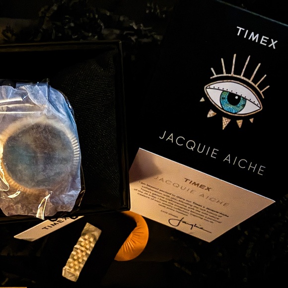 BNIB PAIR OF MUSINGS LEGACY Jacquie Aiche X Timex watches with extra links - Picture 2 of 11